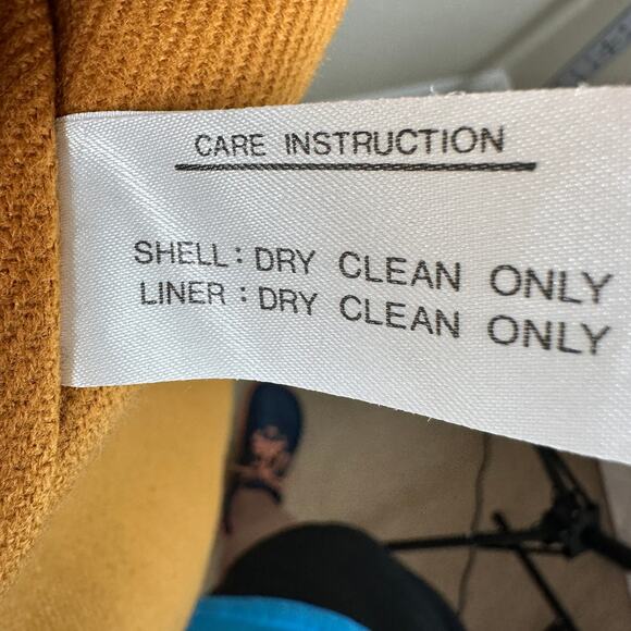 Gallery Green Long Trench Coat Size 12 Removable Lining Leather Contrast - Picture 11 of 13